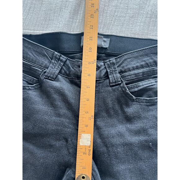 Democracy Black Distressed Stretchy Skinny Jeans - 6 - Picture 3 of 8